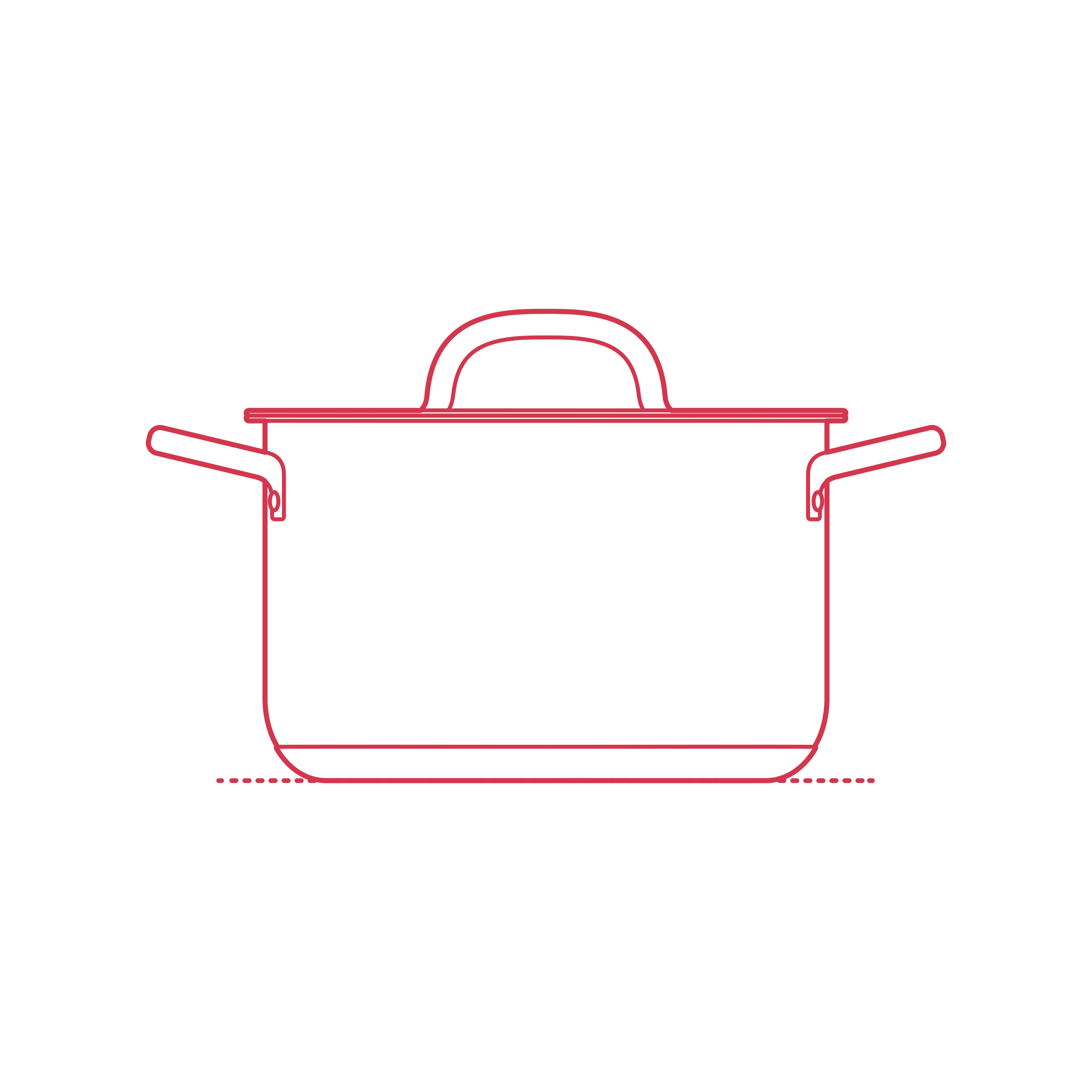 Objects Cooking Pots Ikea 365 Pot 5 Qt Contour Svg Vector Free Vectors